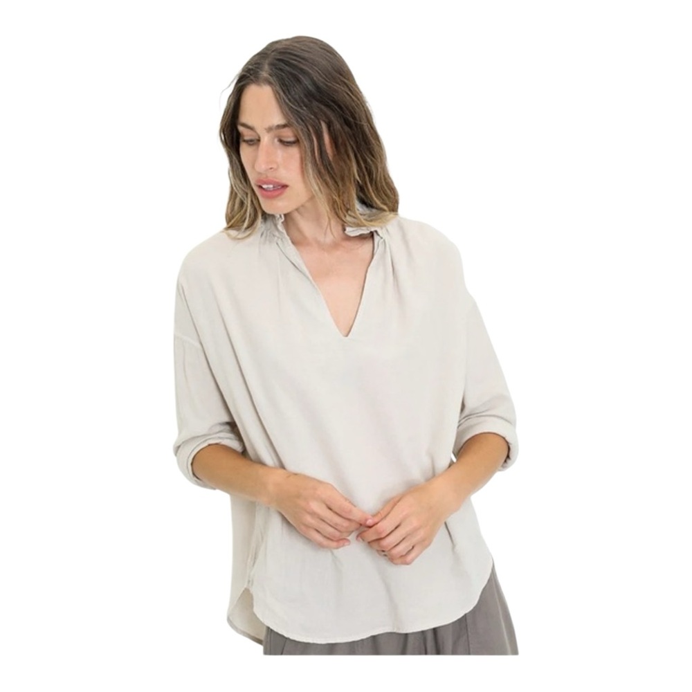 A Shirt Thing Penelope Cabo Shirt In Sand
